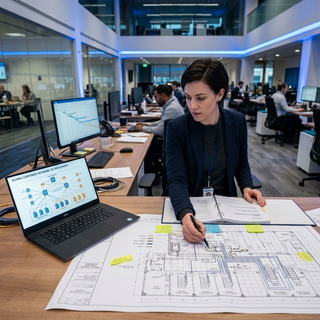 Planejamento de projeto de infraestrutura de TI FTECH